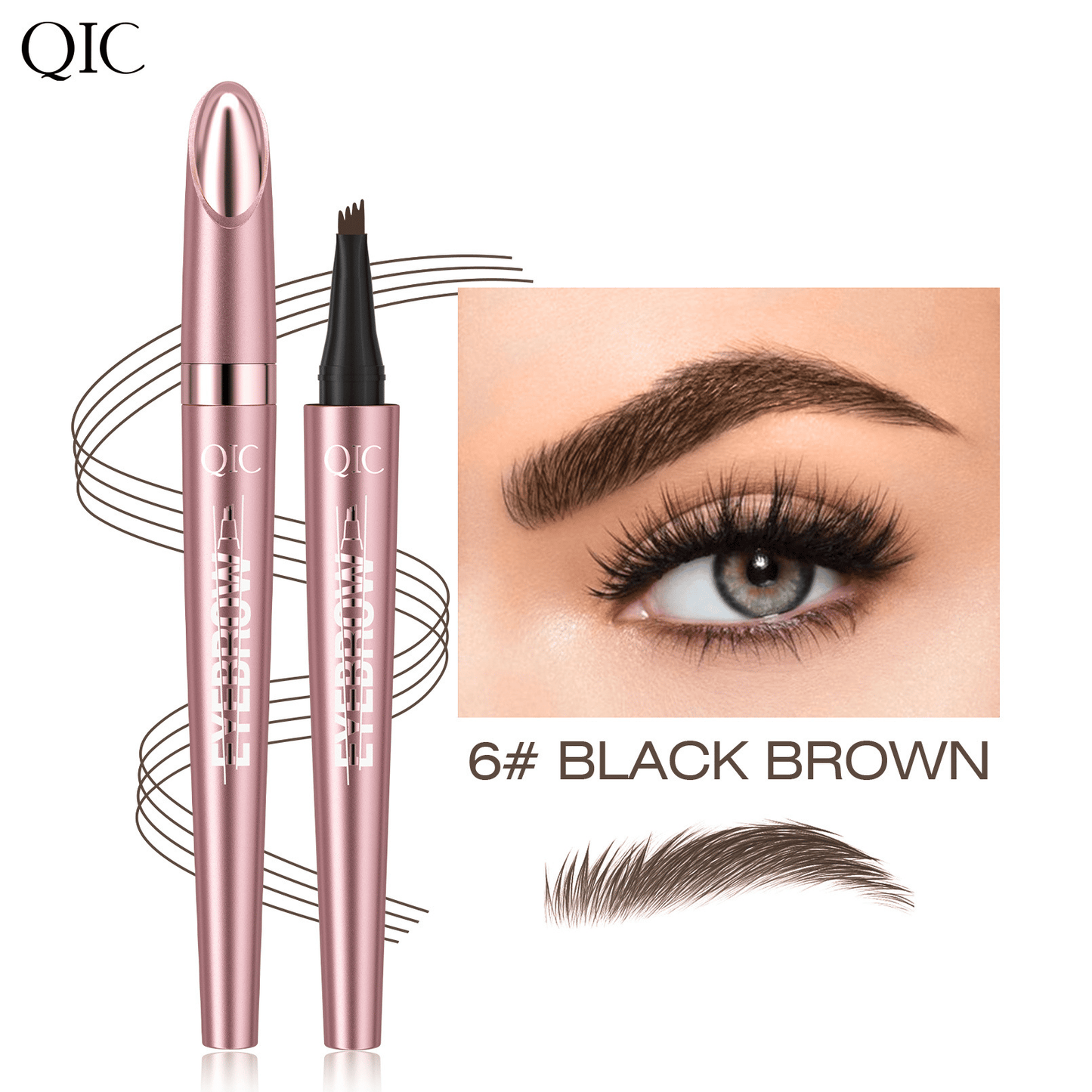 Last Day Buy 1 Get 1 Free✨Waterproof Micro-Fork Eyebrow Pencil