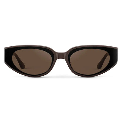 Modern Flat-Lens Cat-Eye Sunglasses Eyewear Shades