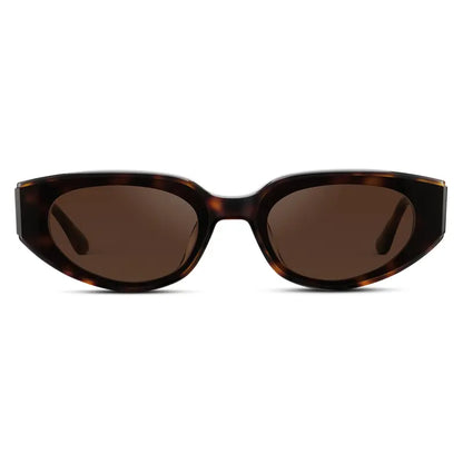 Modern Flat-Lens Cat-Eye Sunglasses Eyewear Shades