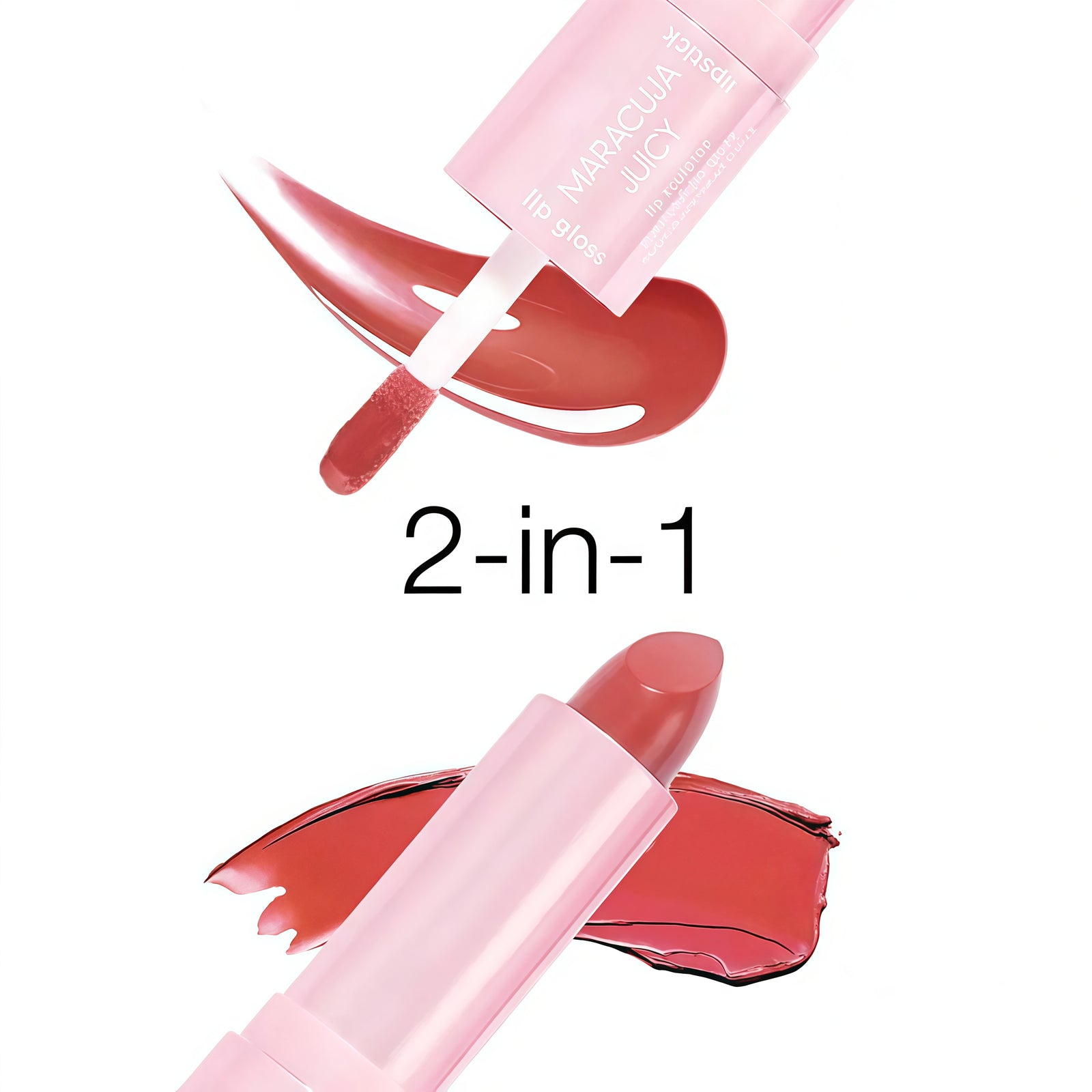 Glossy polished lip makeup look