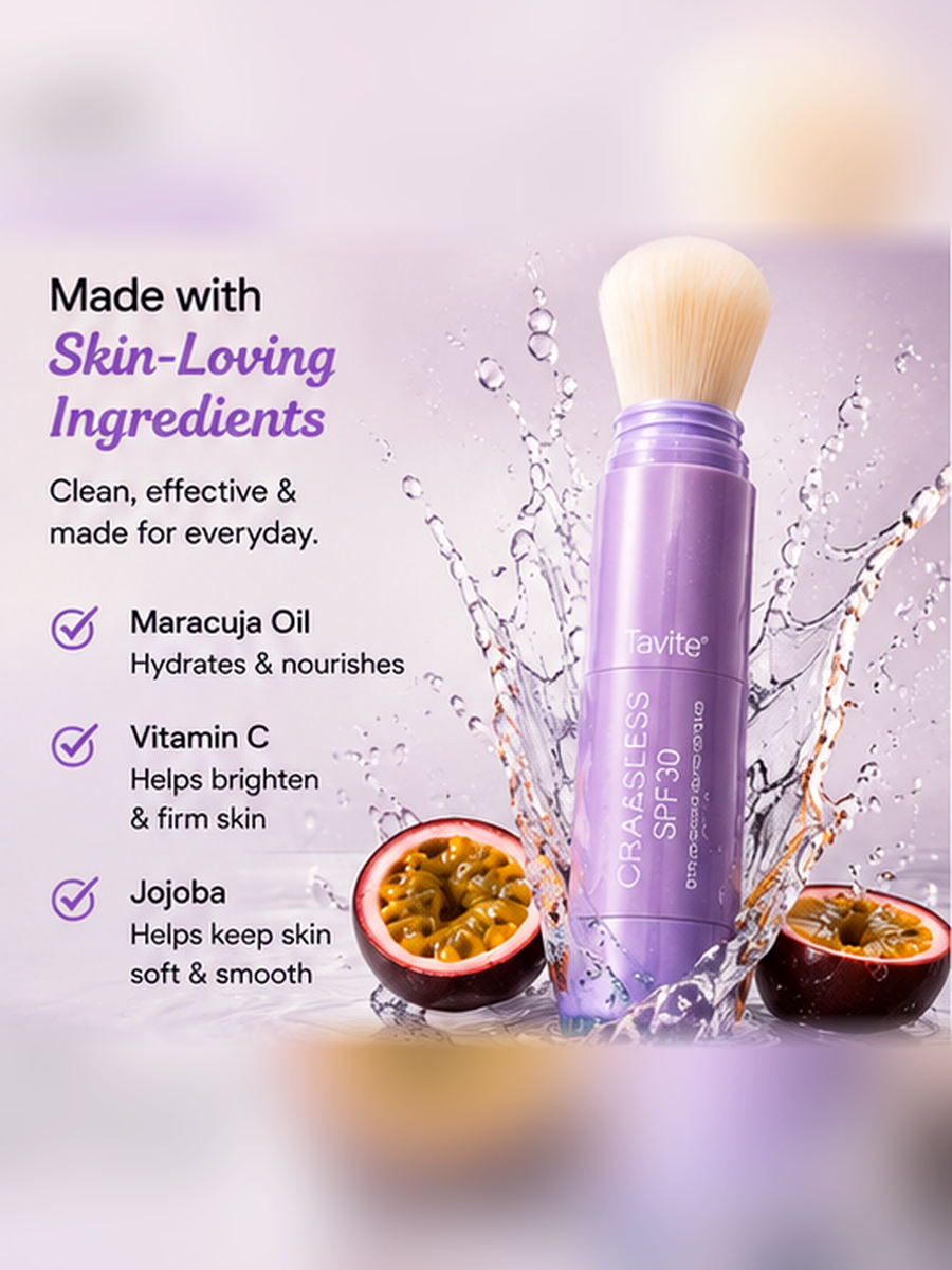 CC Tinted Serum – Shade-Adaptive Coverage, 24H Hydration & Waterproof Wear