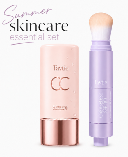 CC Tinted Serum – Shade-Adaptive Coverage, 24H Hydration & Waterproof Wear