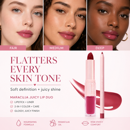 lip sculptor & liner - 3-in-1 lip combo: lip liner, lipstick & lip gloss