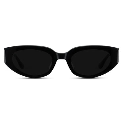 Modern Flat-Lens Cat-Eye Sunglasses Eyewear Shades