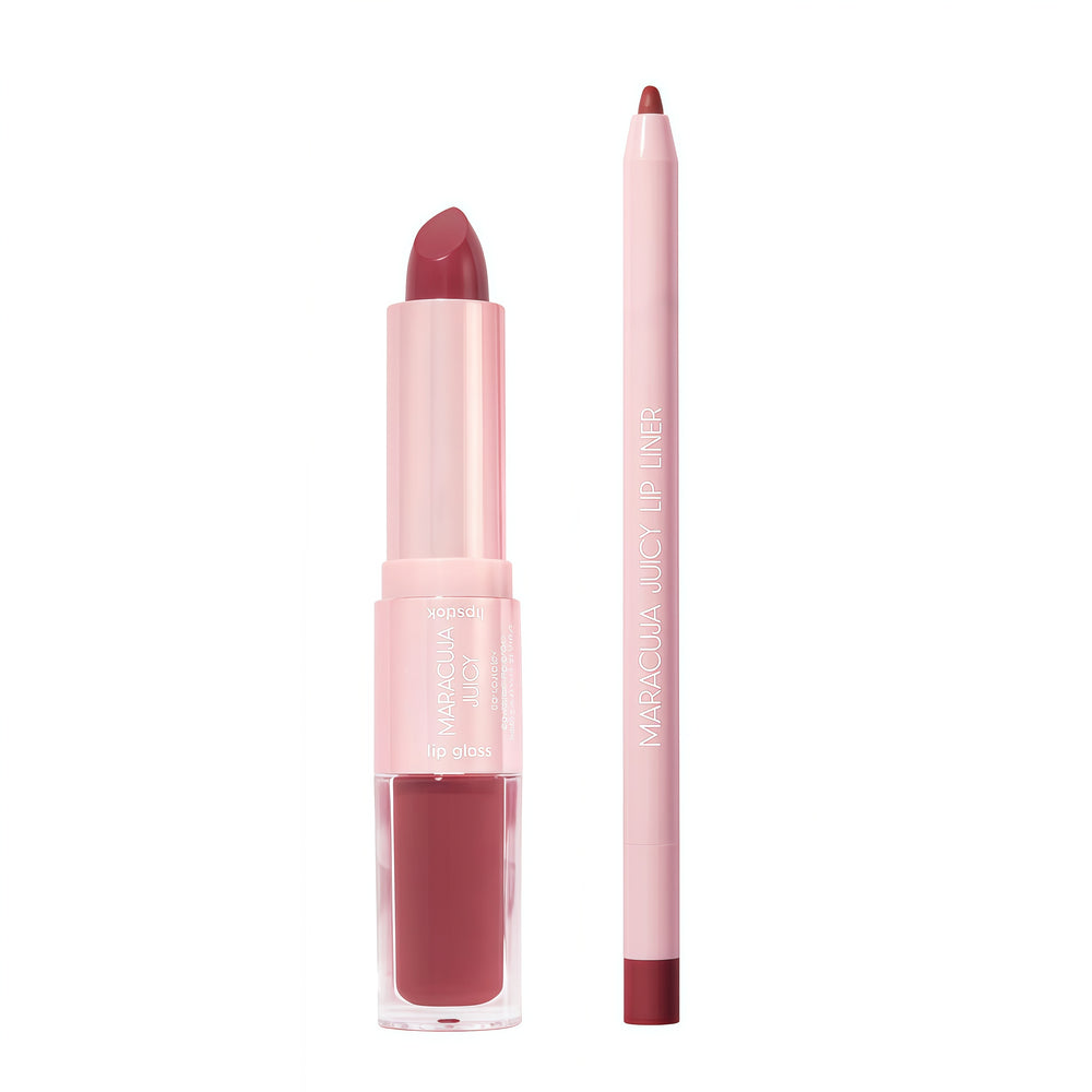 Coordinated lip product set